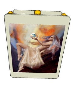 LED Wandlampe Lampamura mit Fantasia