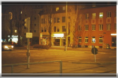 Werbeschildbeleuchtung Bioladen am Platz Werbeschildbeleuchtung Bioladen am Platz